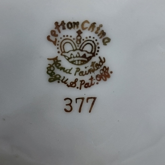 Vintage Lefton 377 Candy‎ Trinket Dish Victorian Couple Made in Germany - Picture 10 of 11